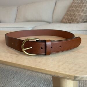 Madewell Medium Perfect Leather Belt